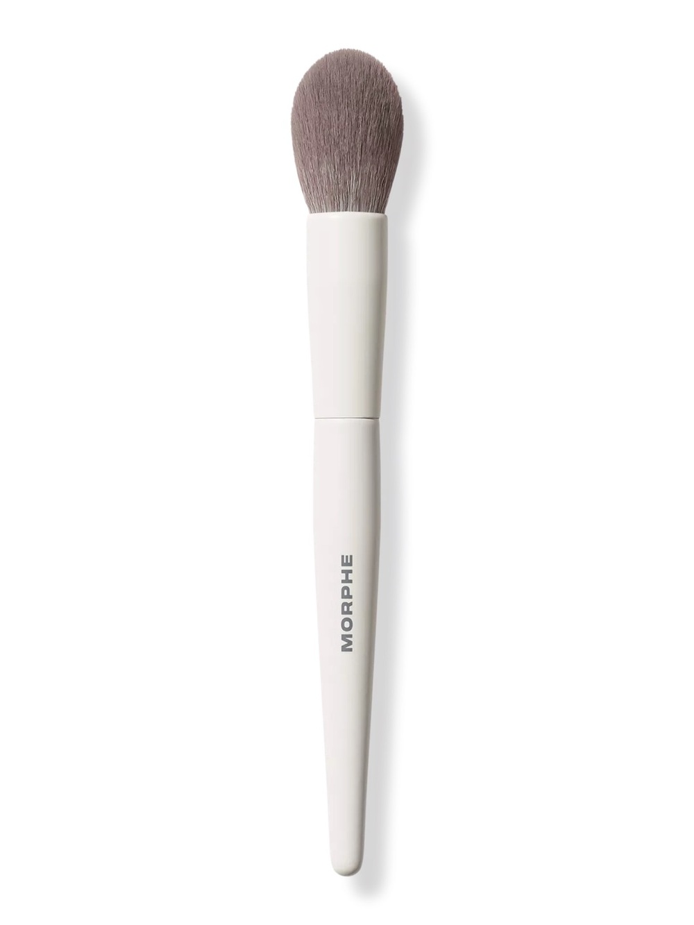 NEW in box Morphe White Powder Brush - Soft Taupe Bristles